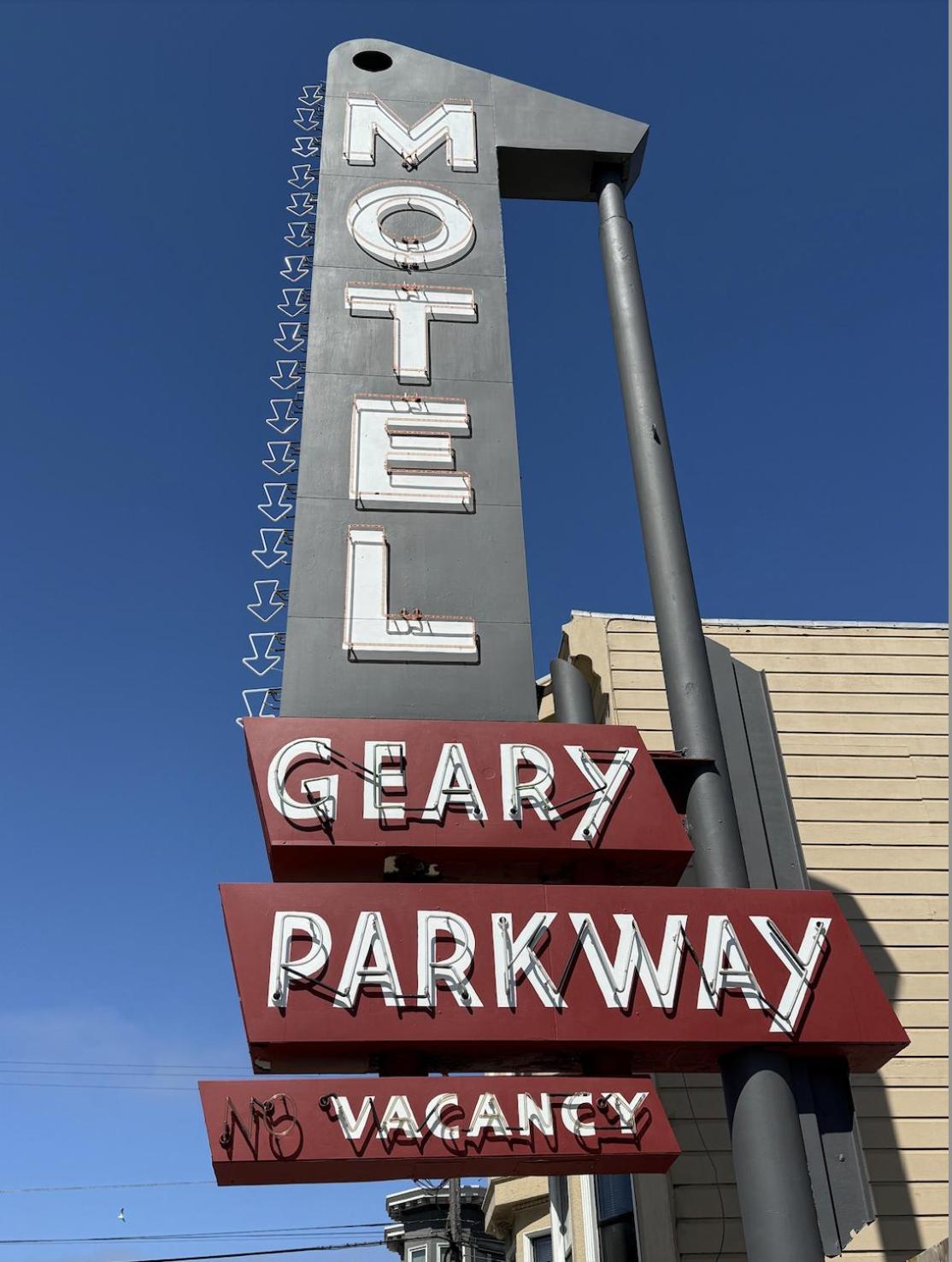 Geary Parkway Motel San Francisco Ngoại thất bức ảnh