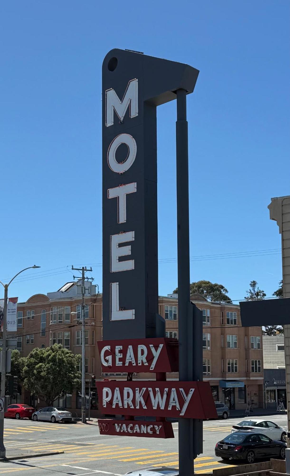 Geary Parkway Motel San Francisco Ngoại thất bức ảnh